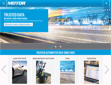 Tablet Screenshot of motor.com