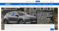 Desktop Screenshot of motor.es